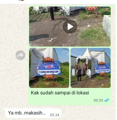 Pengiriman Karangan Bunga Bayem Kasembon